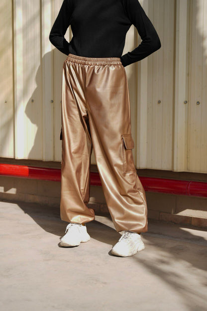 Metallic Season Pants