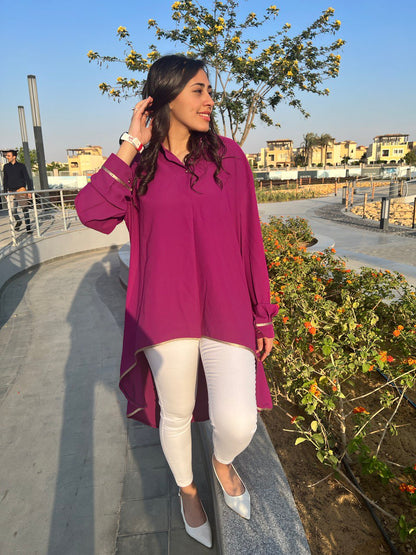 High-low Grape Color