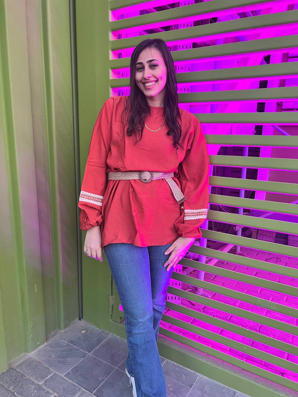 Orange Flame Blouse