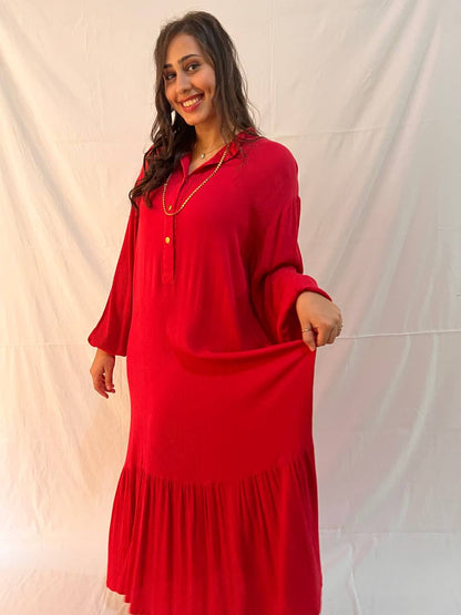Fuchsia Comfy dress