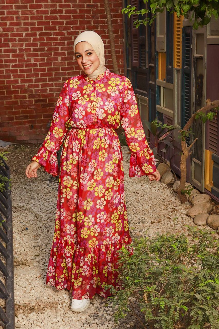Chiffon Floral dress