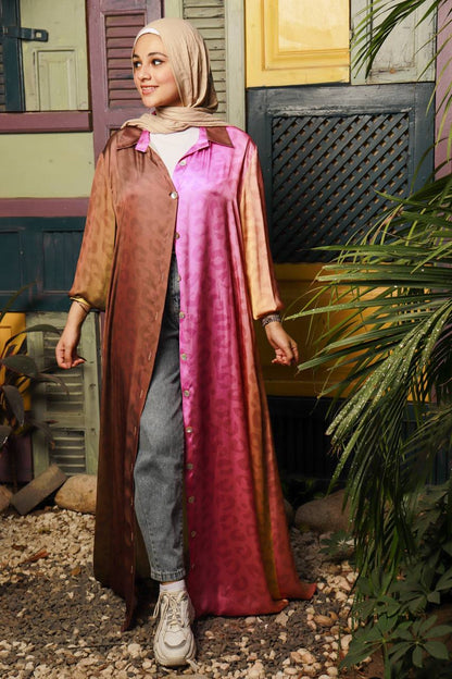 Pink chemise dress