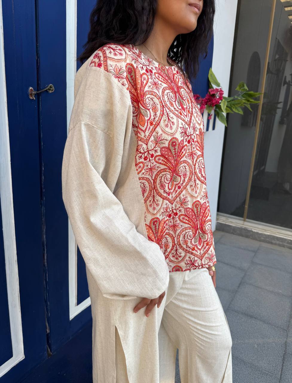 Red Oasis Top